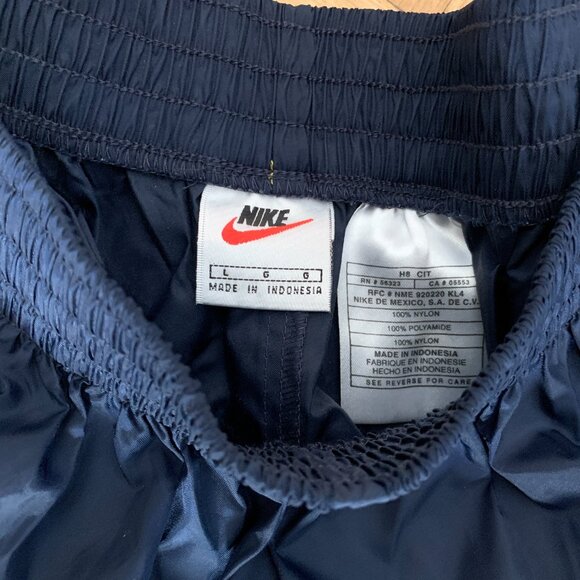Nike Vintage Retro Y2K 90s Windbreaker Side Buttons Pants - Picture 5 of 5